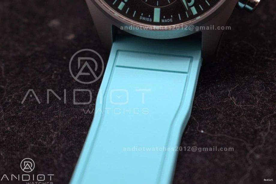 TEAM FORMULA  IW388106 Best IWC Factory 1:1 Green Mercedes-AMG Petronas  2023 Chronograph TW ONE 1103